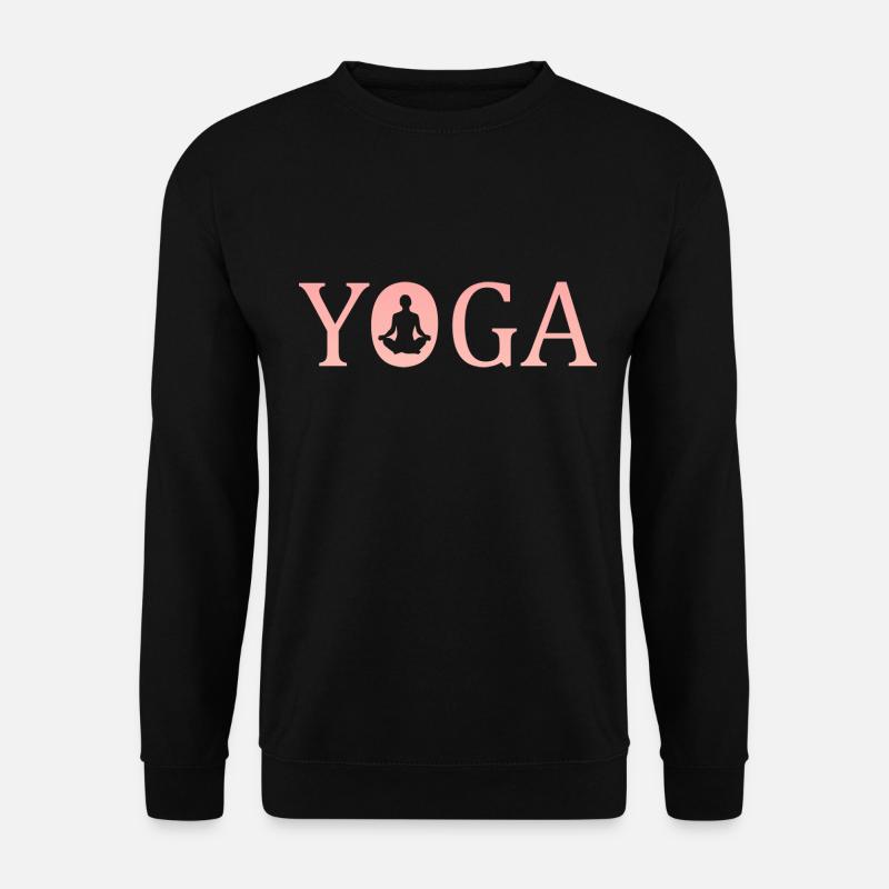Yoga yoga - Unisex Pullover - Schwarz
