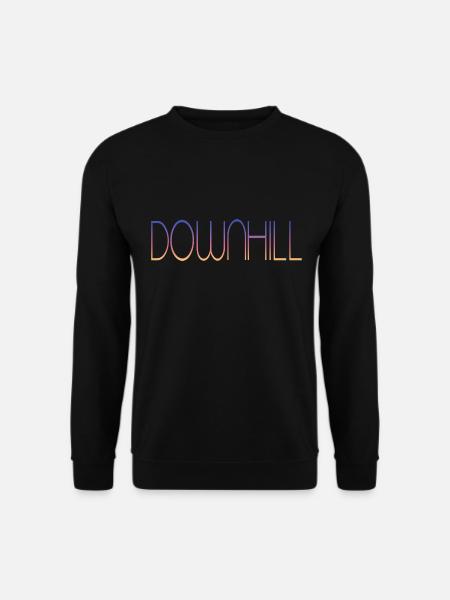 Downhill - Unisex Pullover - Schwarz
