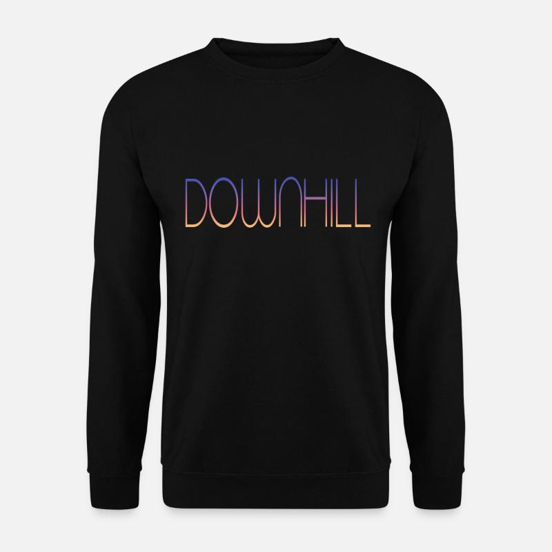 Downhill - Unisex Pullover - Schwarz