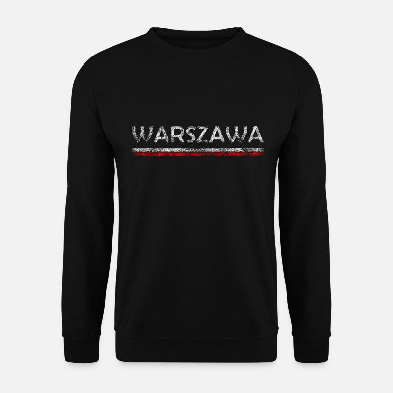 Warsaw - Unisex Sweatshirt - black