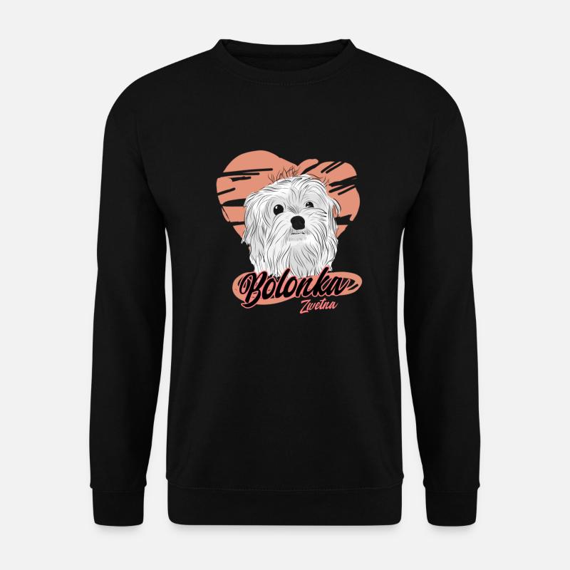 Bolonka Zwetna - Unisex Pullover - Schwarz