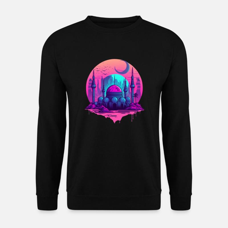 Arabian Cybernights Mosque - Unisex Sweatshirt - black