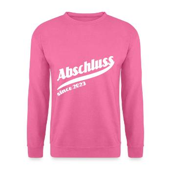 Abschluss since 2023 Universitätsabschluss - Unisex Pullover - Pink - Vorne