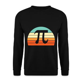 Lustig Mathematik Spruch Mathelehrer Mathesprüche - Unisex Pullover - Schwarz - Vorne - Alina (178cm) & Michal (187cm)