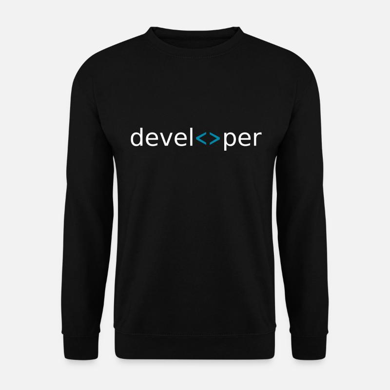 developer - Unisex Pullover - Schwarz