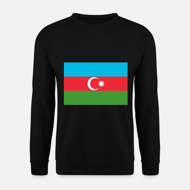 Armoiries du drapeau de l’Azerbaïdjan - Sweat-shirt Unisexe - noir
