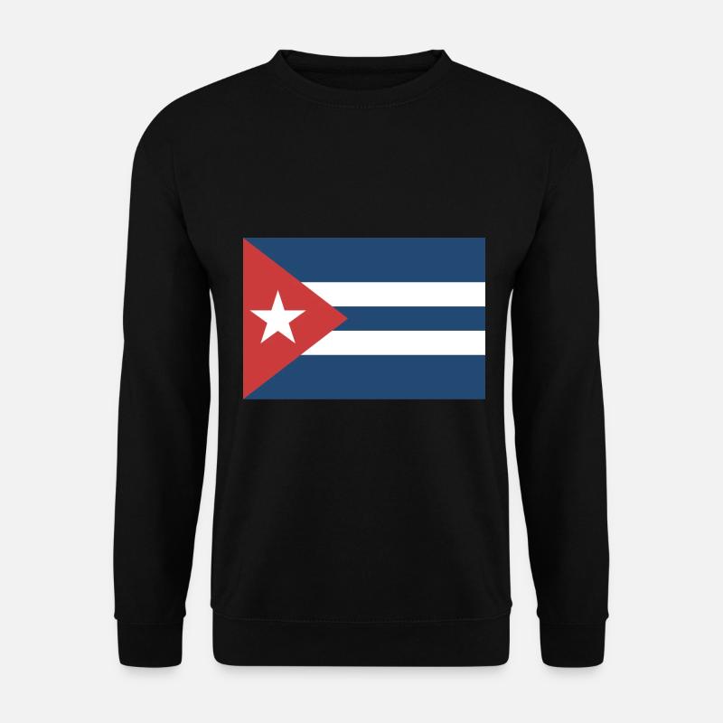 Kuba Flagge Wappen - Unisex Pullover - Schwarz