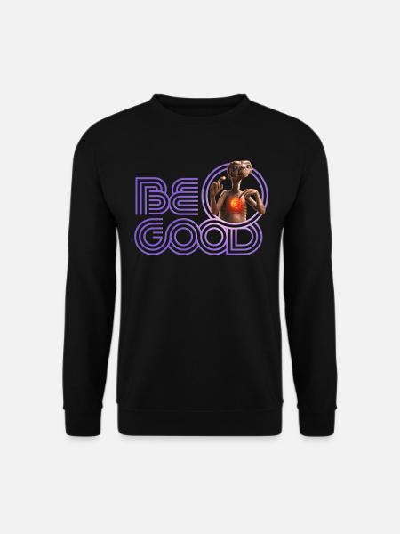 E.T. Der Außerirdische Be Good Spruch - Unisex Pullover - Schwarz