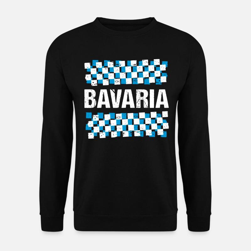 Bavière Drapeau bavarois Bavière - Sweat-shirt Unisexe - noir