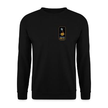 Black Hole clear - Unisex Pullover - Schwarz - Vorne - Alina (178cm) & Michal (187cm)