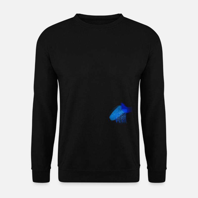 blue mess - Unisex Sweatshirt - black
