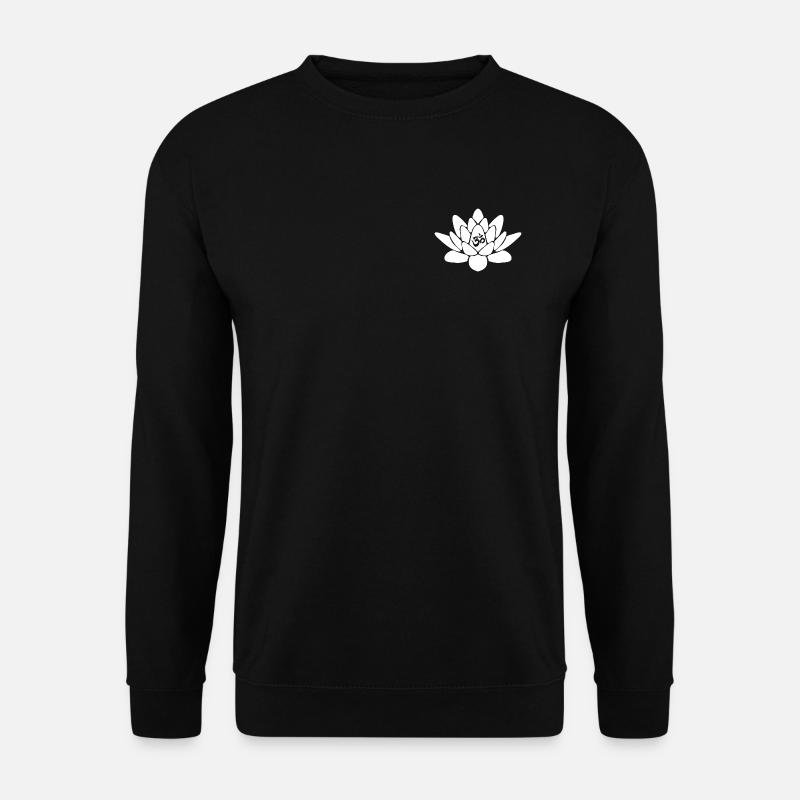 Lotus - Unisex Pullover - Schwarz