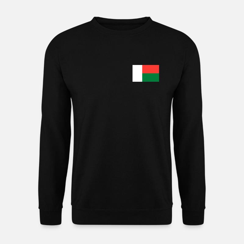 Drapeau de Madagascar - Sweat-shirt Unisexe - noir
