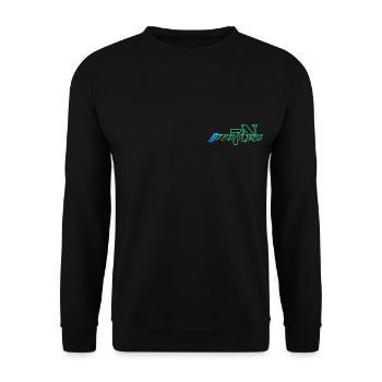 7N Sounds - Unisex Pullover - Schwarz - Vorne - Alina (178cm) & Michal (187cm)