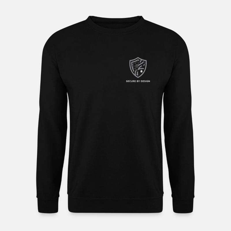 Logo Secure by Design - Unisex Pullover - Schwarz