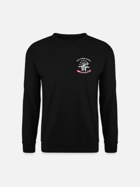 3 Posts Bar - Unisex Pullover - Schwarz