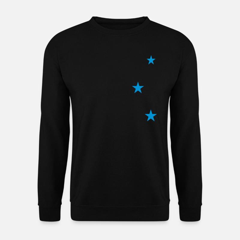 star - Unisex Sweatshirt - black