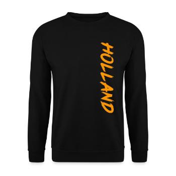 Hollande - Sweat-shirt Unisexe - noir - Devant - Alina (178cm) & Michal (187cm)