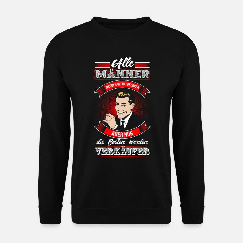Verkäufer - Beste Männer - Unisex Pullover - Schwarz