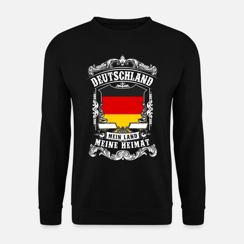 Deutschland - Mein Land - Meine Heimat - Unisex Pullover - Schwarz