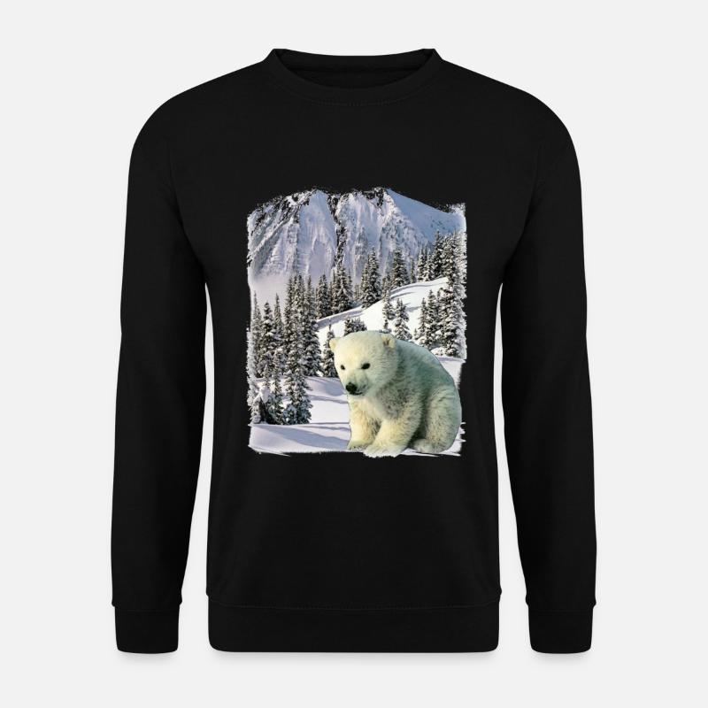 ours - Sweat-shirt Unisexe - noir