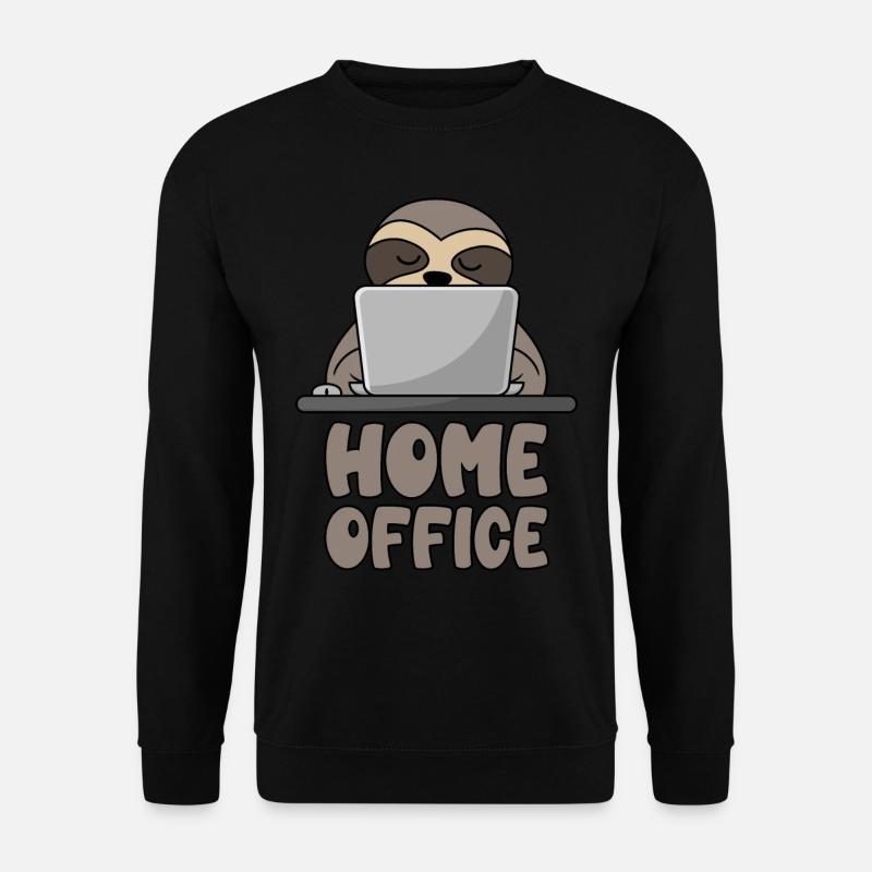 Homeoffice - Unisex Pullover - Schwarz