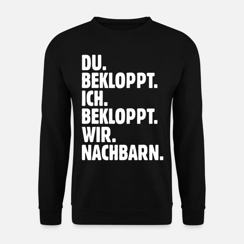 Nachbar - Unisex Pullover - Schwarz