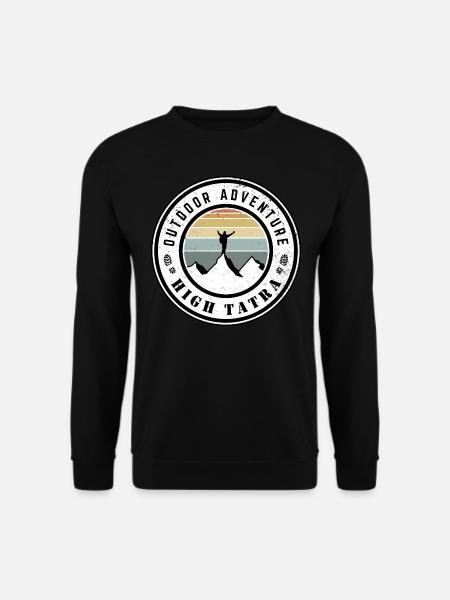 Outdoor Adventure High - Unisex Pullover - Schwarz