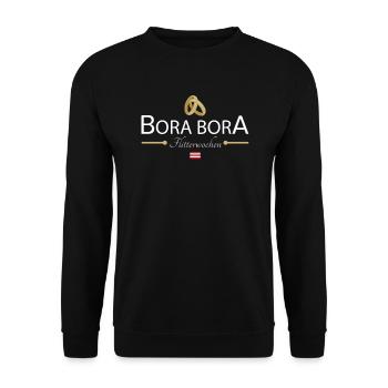 Flitterwochen Bora Bora - Unisex Pullover - Schwarz - Vorne - Alina (178cm) & Michal (187cm)