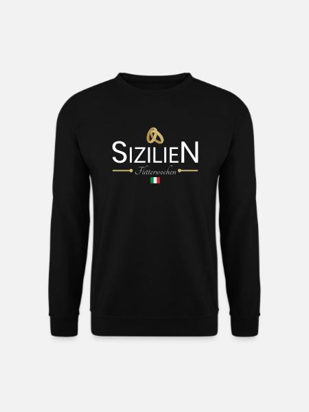 Flitterwochen Sizilien - Unisex Pullover - Schwarz