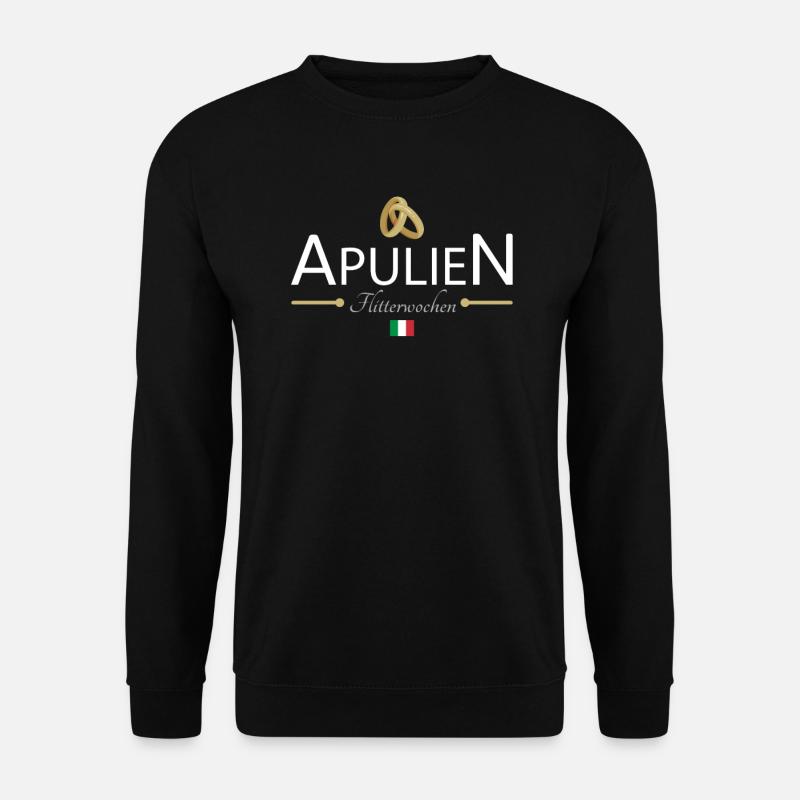 Flitterwochen Apulien - Unisex Pullover - Schwarz