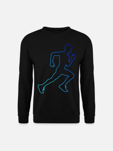 Course Jogging Homme Course à pied Femme Course à pied - Sweat-shirt Unisexe - noir