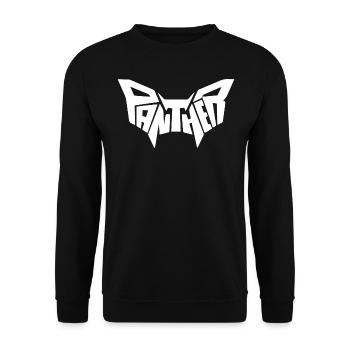 Panther - Unisex Pullover - Schwarz - Vorne - Alina (178cm) & Michal (187cm)