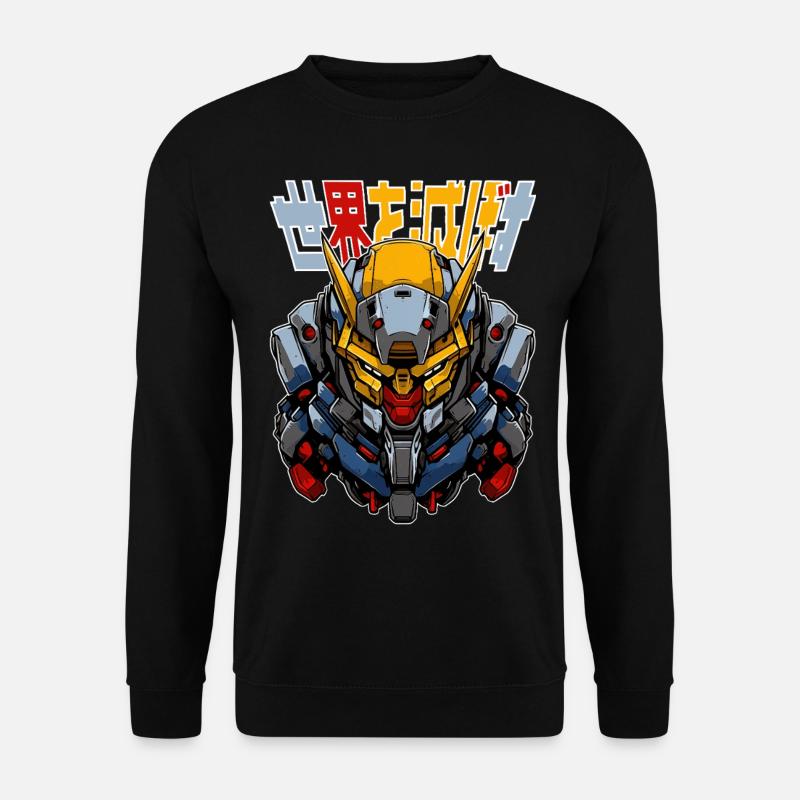 Anime Robots! - Unisex Sweatshirt - black