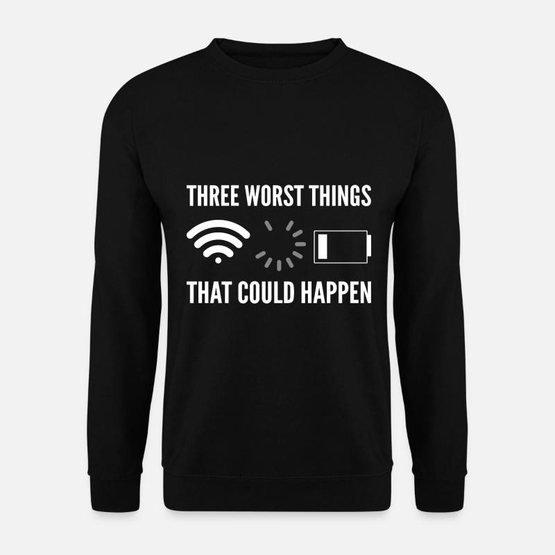 Lustiger Computersystemanalyst - Unisex Pullover - Schwarz