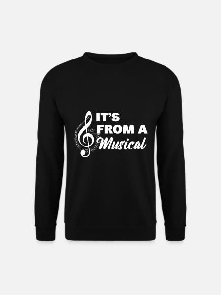Comédie musicale Divertissement Comédie musicale - Sweat-shirt Unisexe - noir