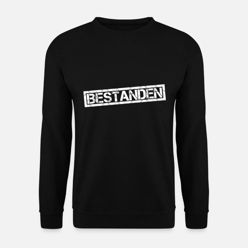 bestået - Unisex sweater - sort
