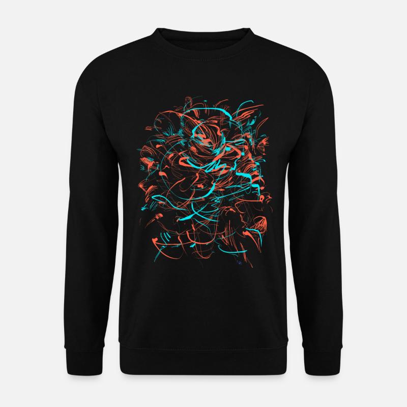 Tartarus / Abstrakt Fantasy - Unisex Pullover - Schwarz