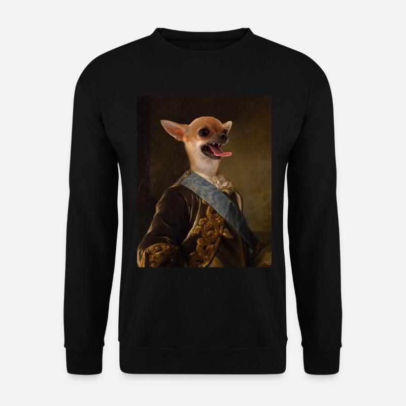 Chihuahua Chiwawa - Unisex sweater - sort