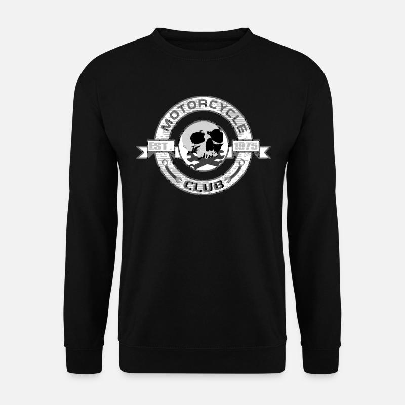Motorcycle club Logo - Unisex Pullover - Schwarz