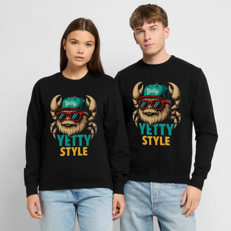Graphisme Yeti Style Yetty Sweat-shirt Unisexe