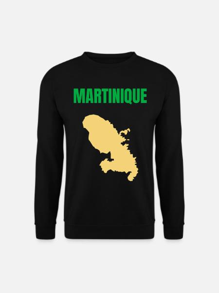 Martinique – West Indies T-shirt - Unisex Sweatshirt - black