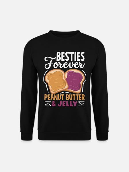 Peanut Butter & Jam Partner Look Design - Unisex Sweatshirt - black