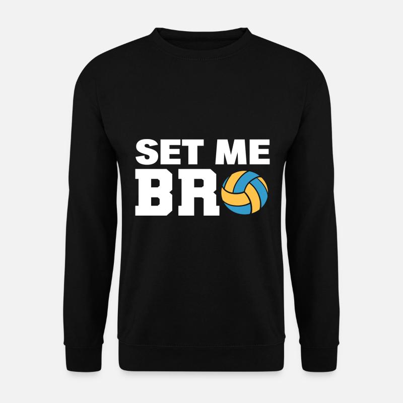 Volleyballspieler Volleyballtrainer - Unisex Pullover - Schwarz