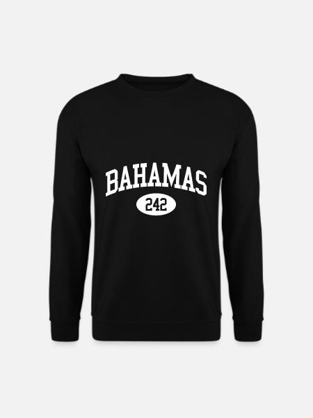 Découvrez la beauté des Bahamas 242 avec - Sweat-shirt Unisexe - noir