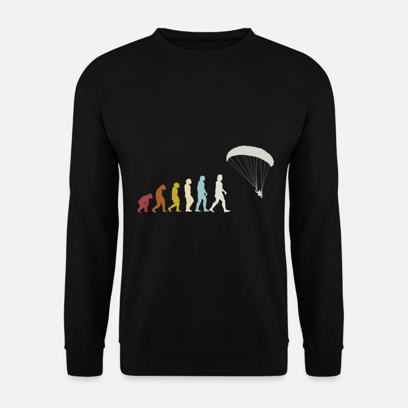 Parapente Parapente Évolution - Sweat-shirt Unisexe - noir