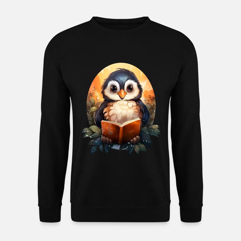 Pinguin - Unisex Pullover - Schwarz
