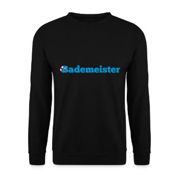 Bademeister - Unisex Pullover - Schwarz - Vorne - Alina (178cm) & Michal (187cm)