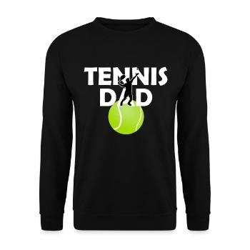 tennis - Sweat-shirt Unisexe - noir - Devant - Alina (178cm) & Michal (187cm)