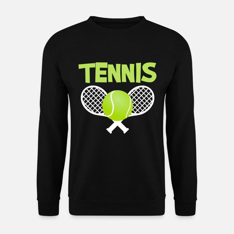 Tennis - Unisex Pullover - Schwarz